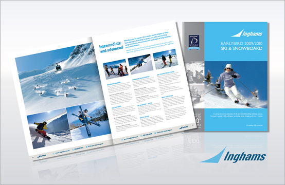 Travel Brochure Template One Page