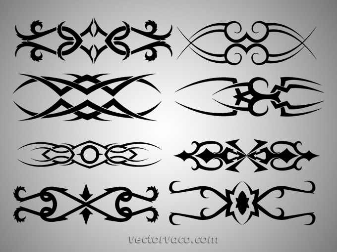 Tribal Border Vector Free