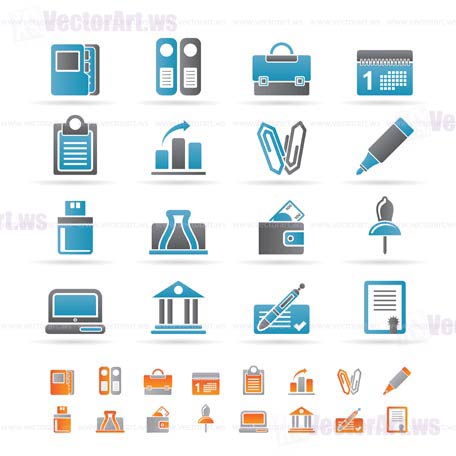 Vector Icons Business Finance