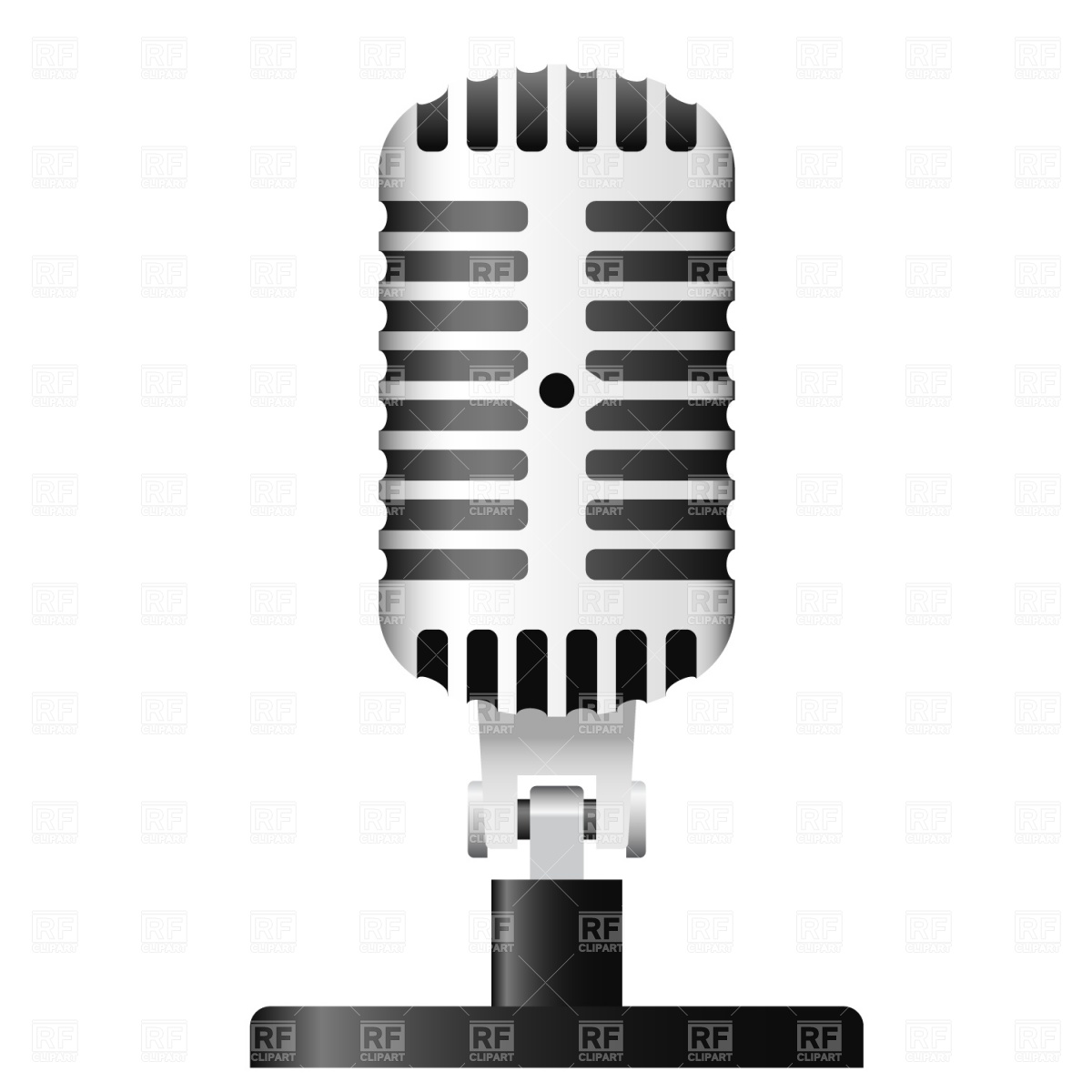 Vector Microphone Free Clip Art
