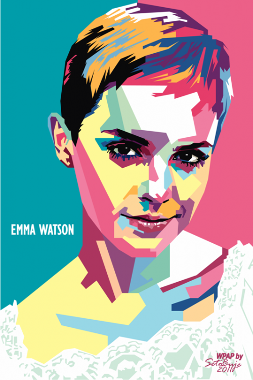 Vector Pop Art Portrait Vector Pop Art Portrait