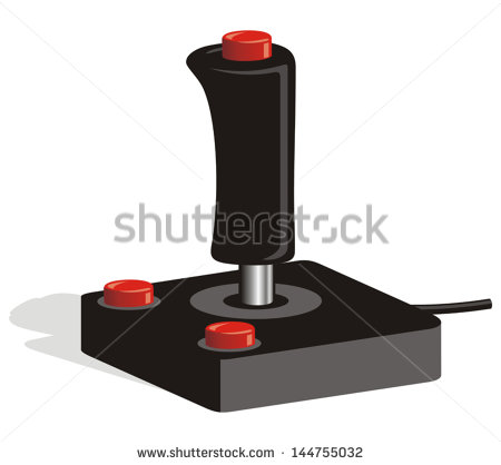 Video Game Joystick Vector