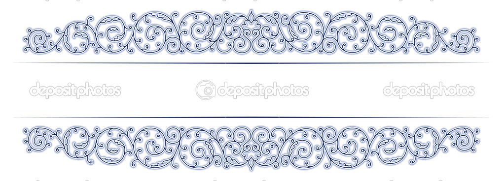 Vintage Lace Border Clip Art