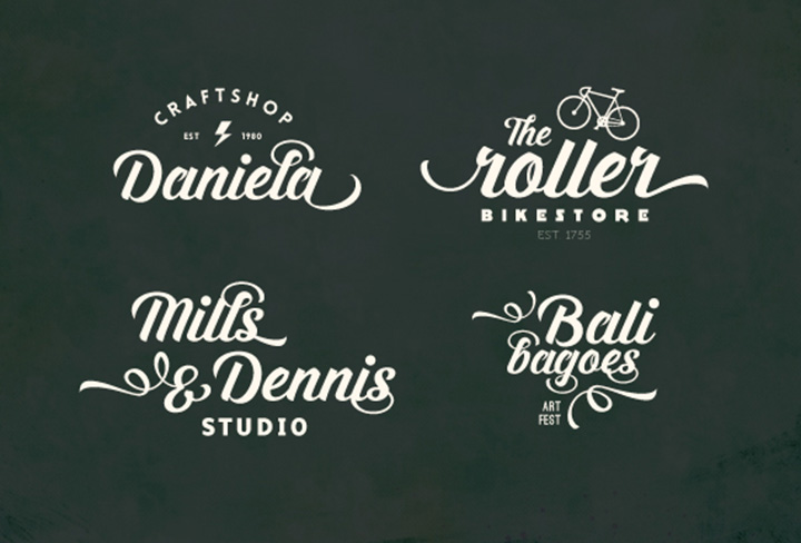 Vintage Script Font