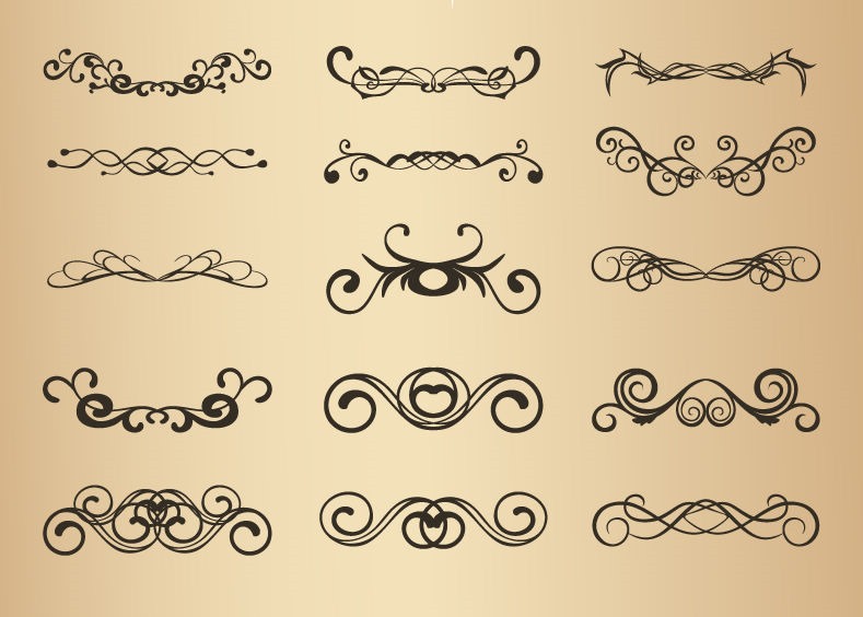 Vintage Vector Design Elements