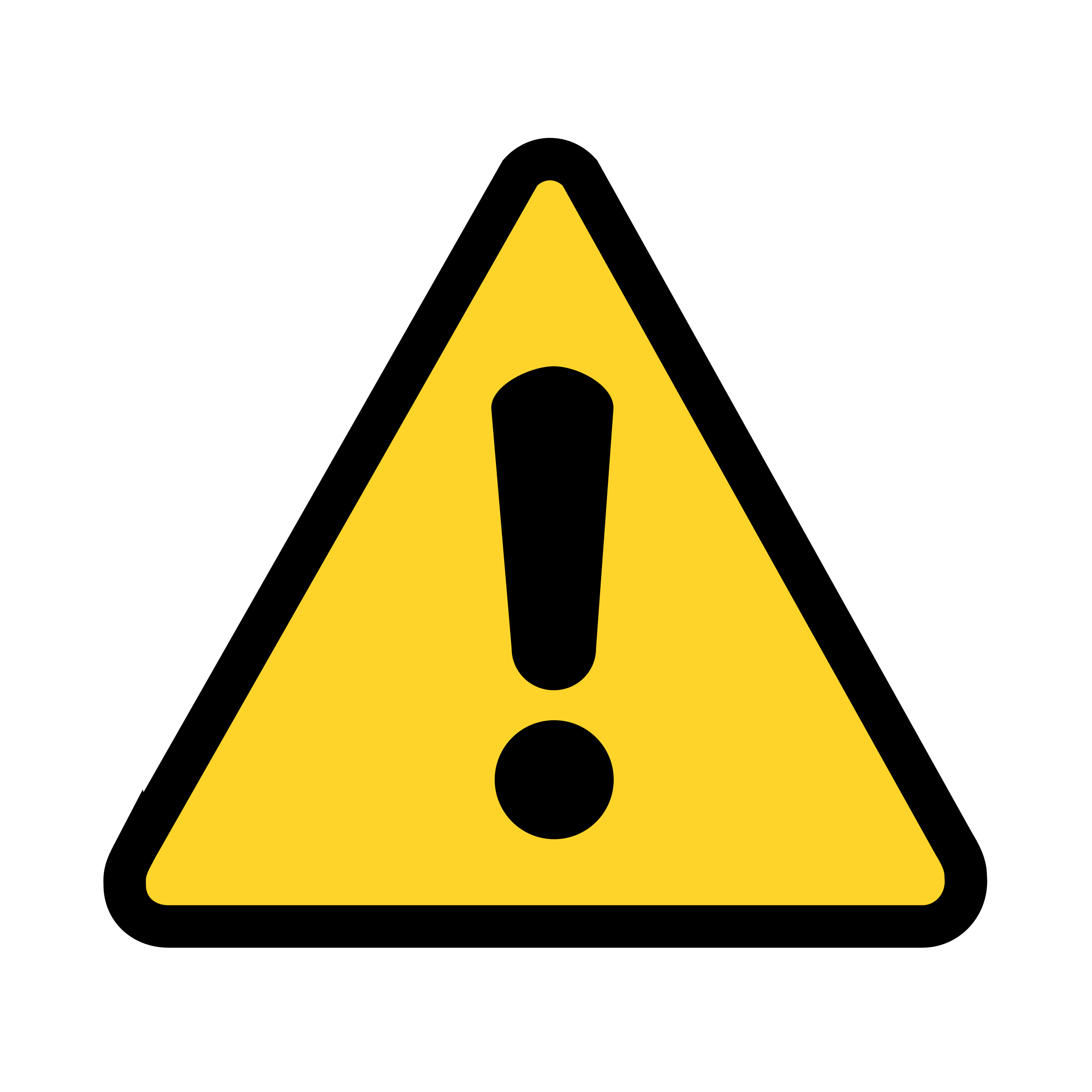 12 Warning Icon Simple Images