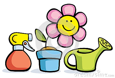 Watering Can Flower Pot