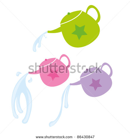Watering Can with Water