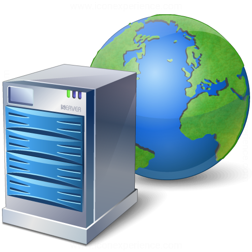 Web Server Earth Icon