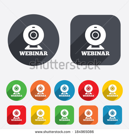 Webinar Icon Clip Art