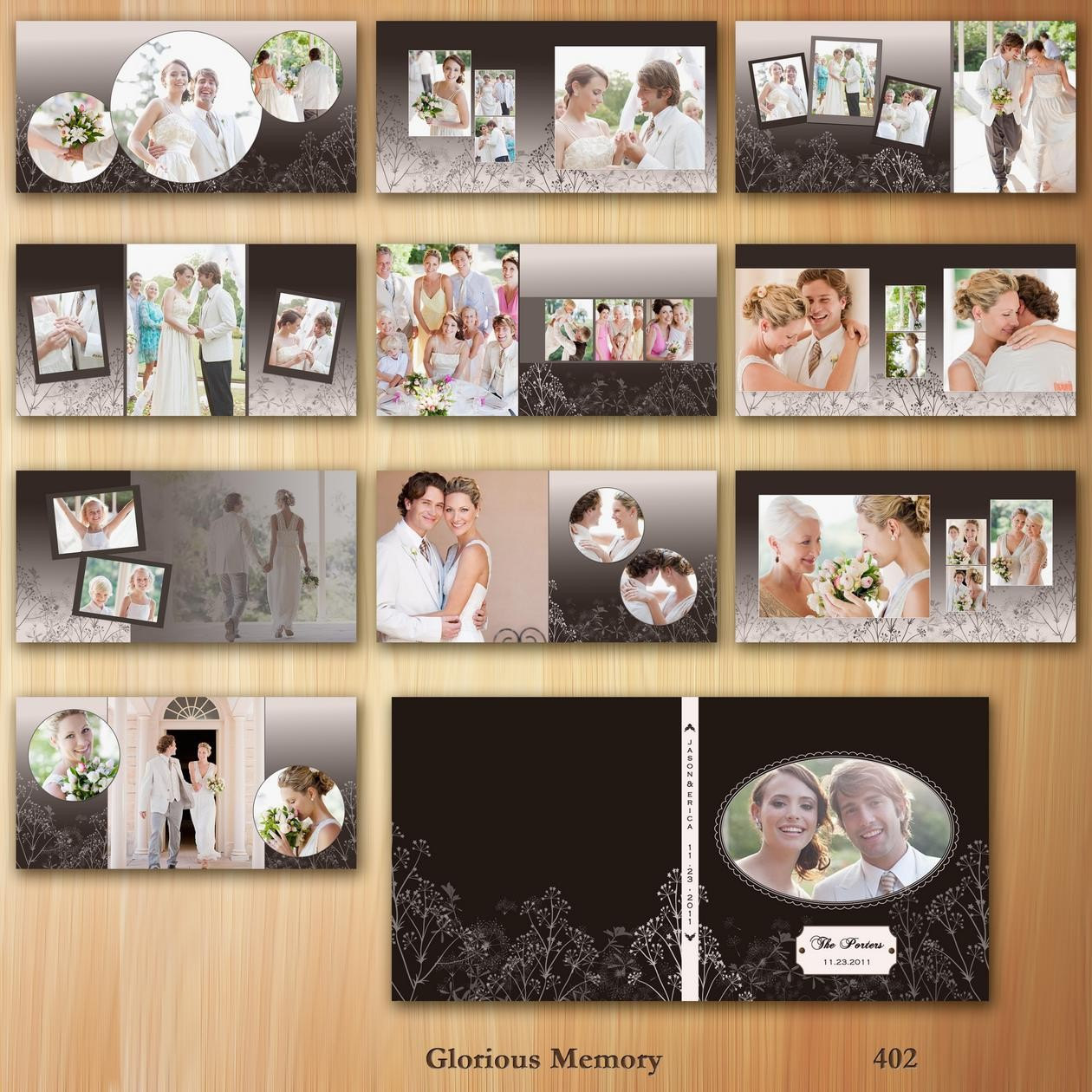 Wedding Album Templates Photoshop