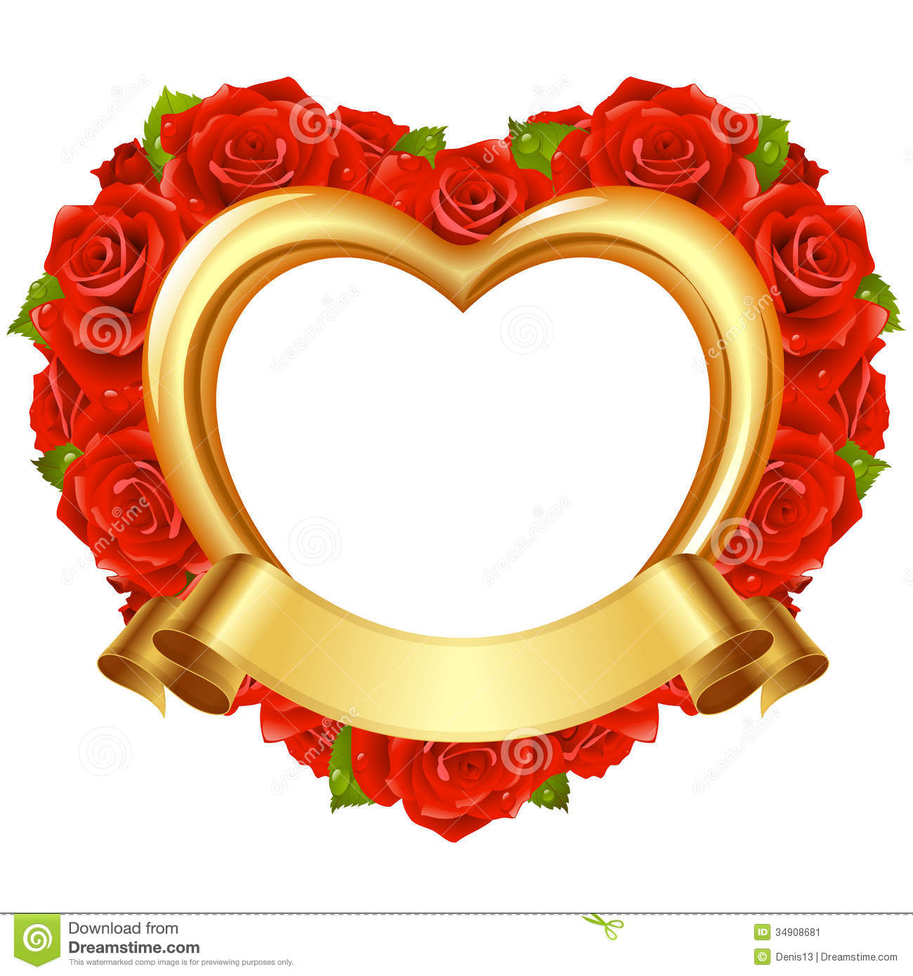 Wedding Heart Shape Frames
