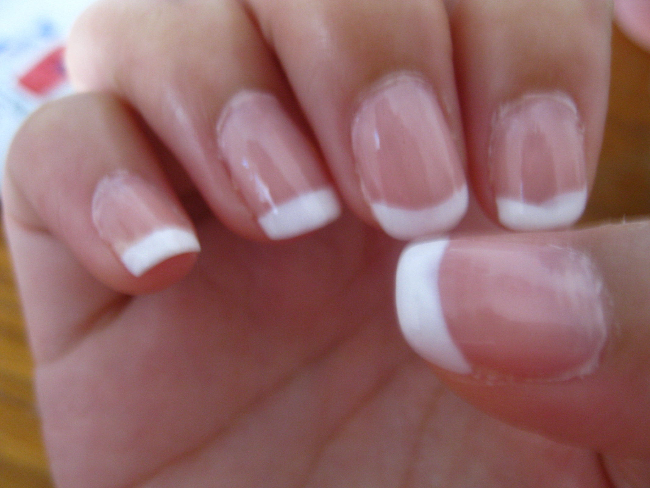 White French Tips Nails