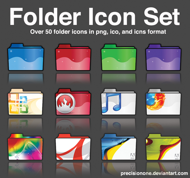 Windows Folder Icon Set