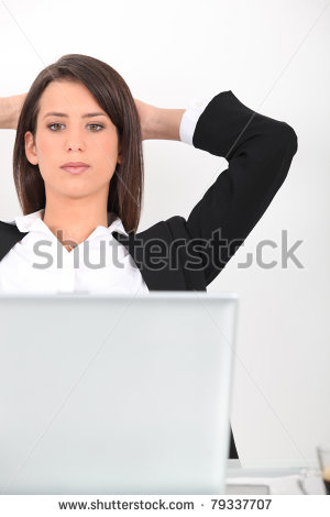 Woman Head Leaning Back