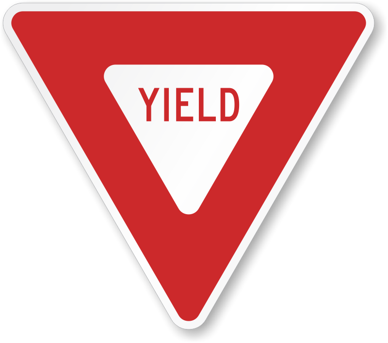 Yield Traffic Sign Meaning Yield Traffic Sign Meaning