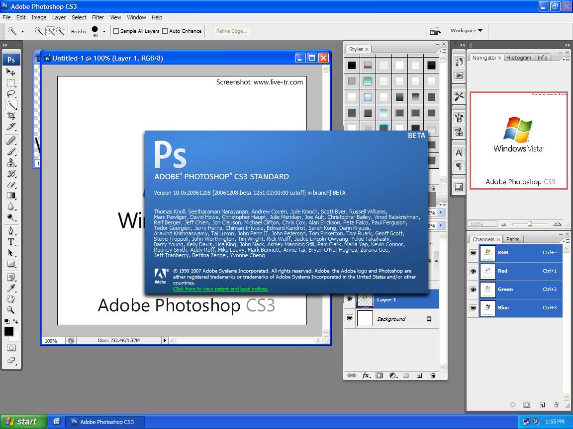 Adobe Photoshop CS3 Free Download