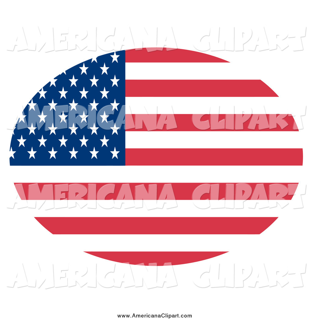 American Flag Vector Clip Art