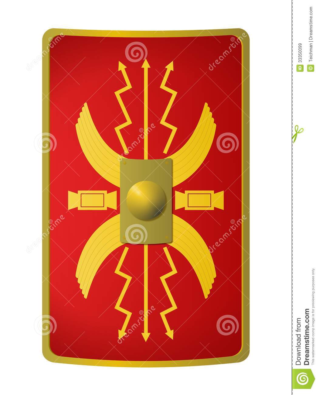 Ancient Roman Shield Designs