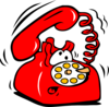 Animated Ringing Phone Clip Art