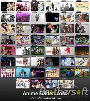 Anime Folder Icons Download