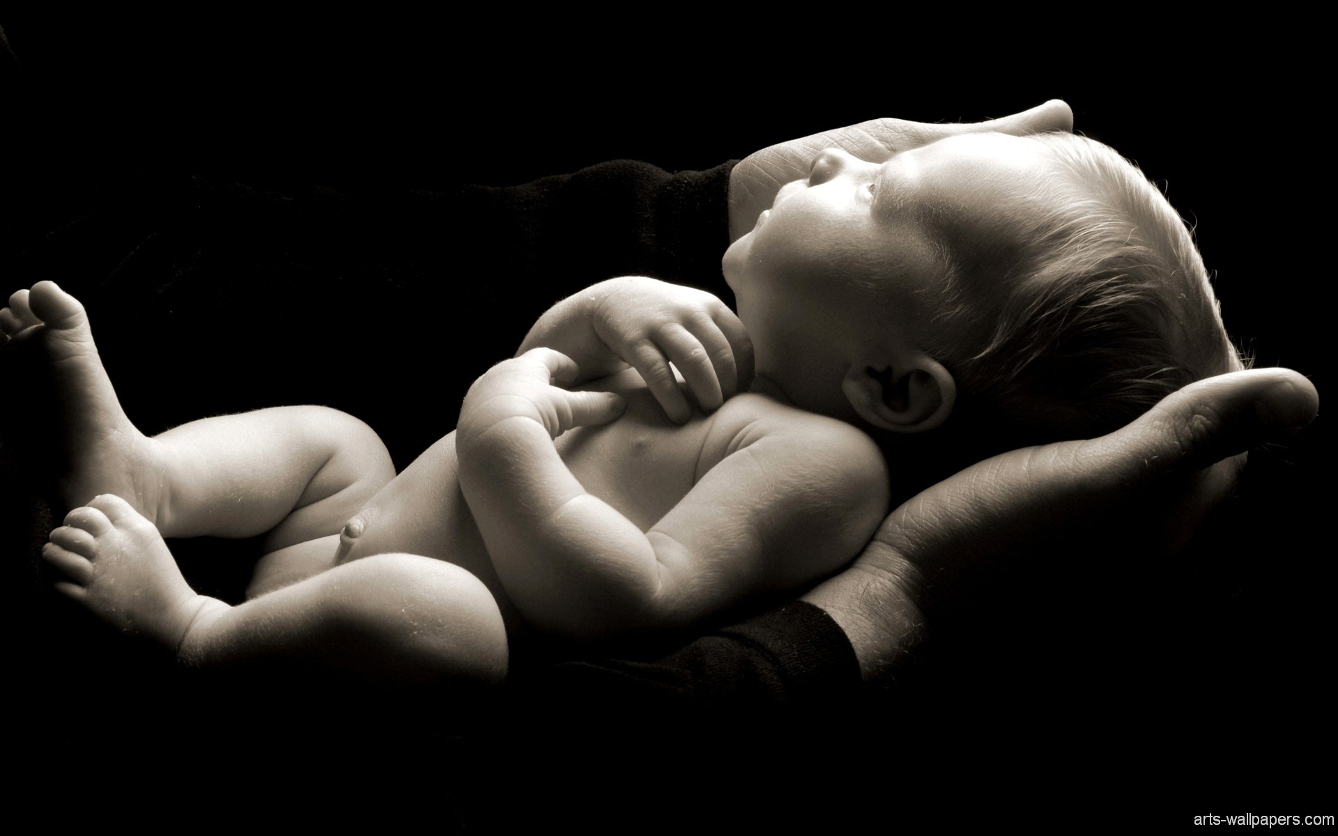 Baby Black and White Photography
