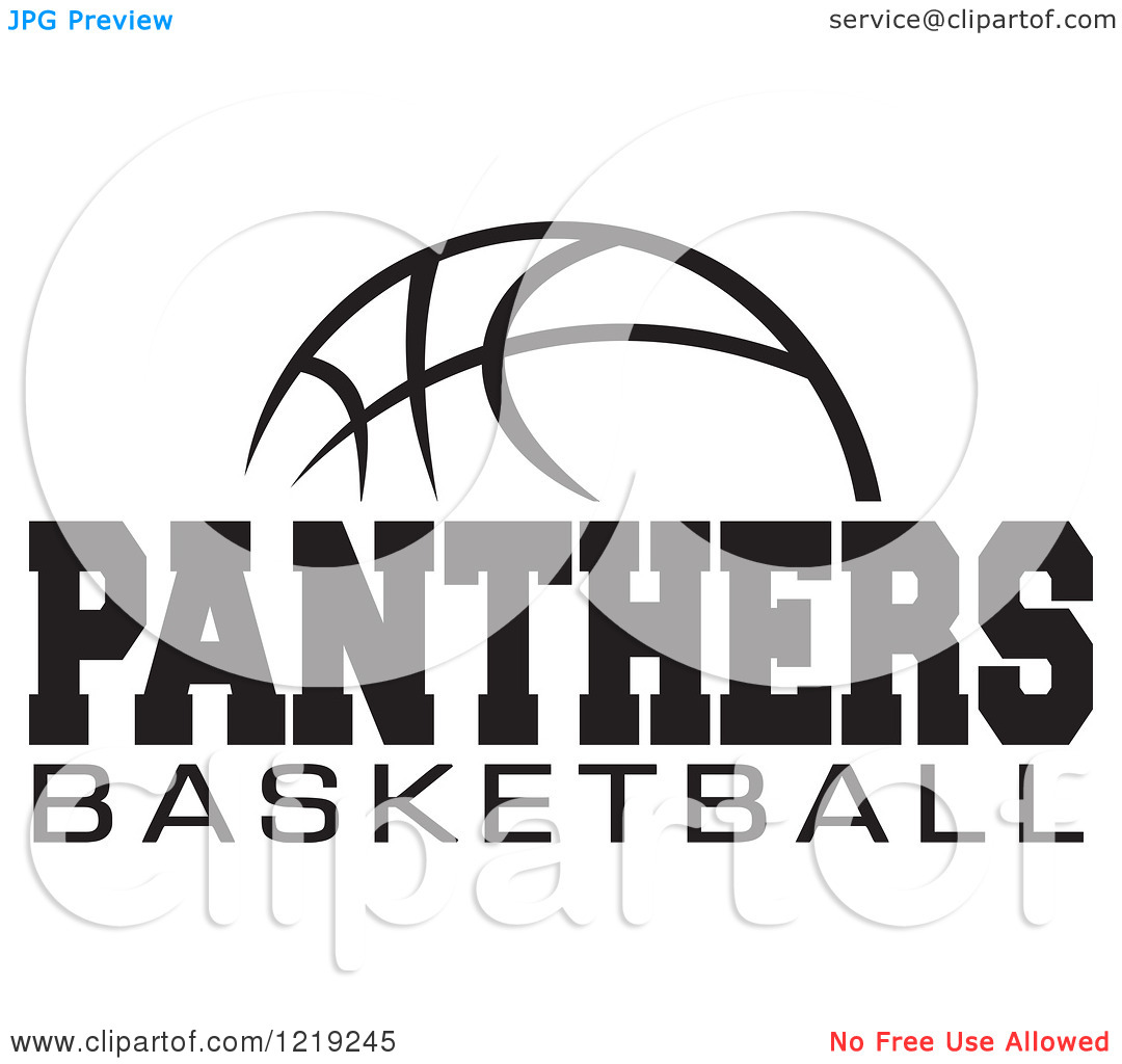 Basketball Clip Art Black and White