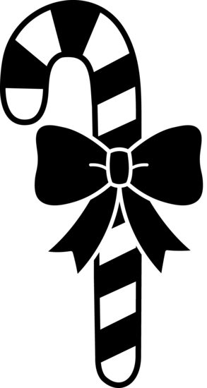 Black and White Candy Cane Clip Art Free Black and White Candy Cane Clip Art Free