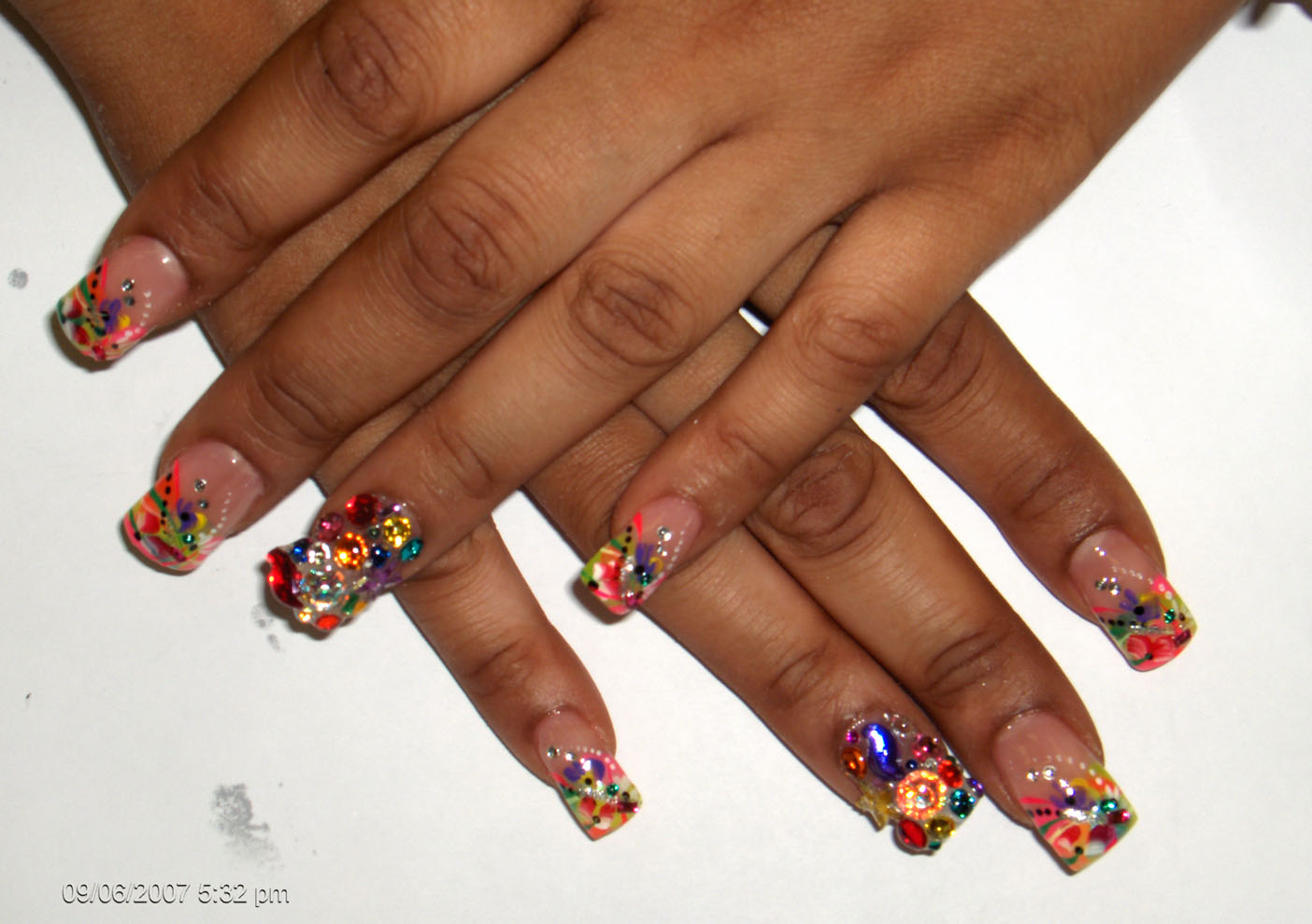 Bling Nail Art Design