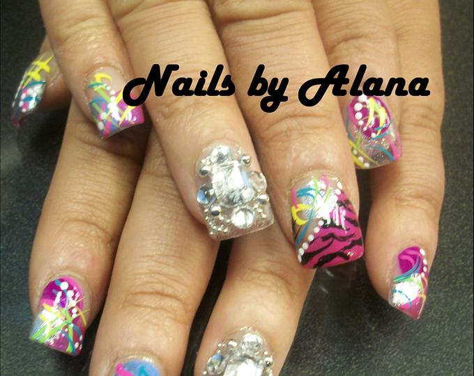 Bling Nail Art Design