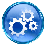 Blue Tools Icon