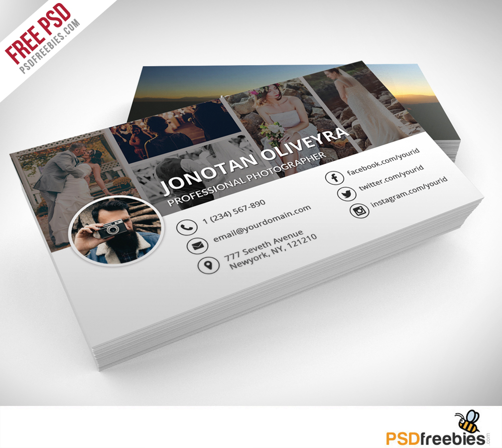 Business Card PSD Template