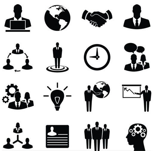 Business Icons Vector Free Business Icons Vector Free