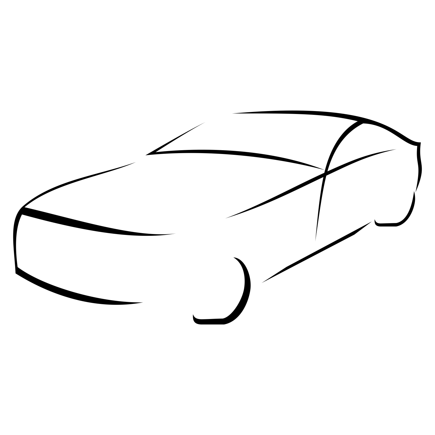 Car Silhouette Vector