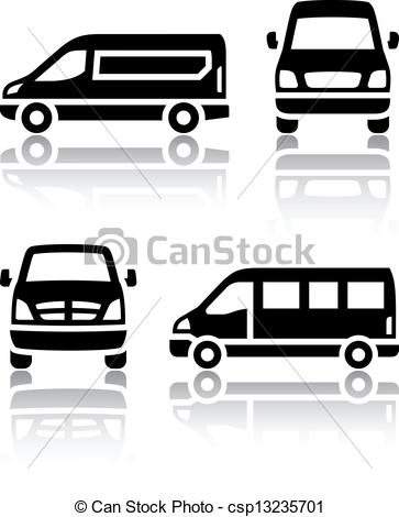 Cargo Van Clip Art