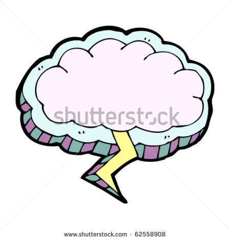 Cartoon Storm Clouds
