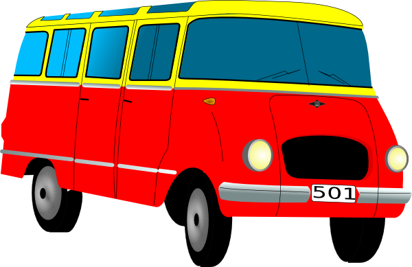 Cartoon Van Clip Art