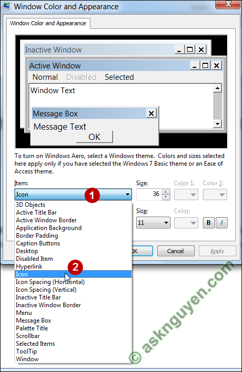 Change Font Size On Windows 7 Desktop Icons Change Font Size On Windows 7 Desktop Icons