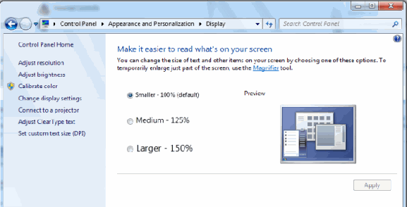 Change Icon Size Windows 7 Change Icon Size Windows 7