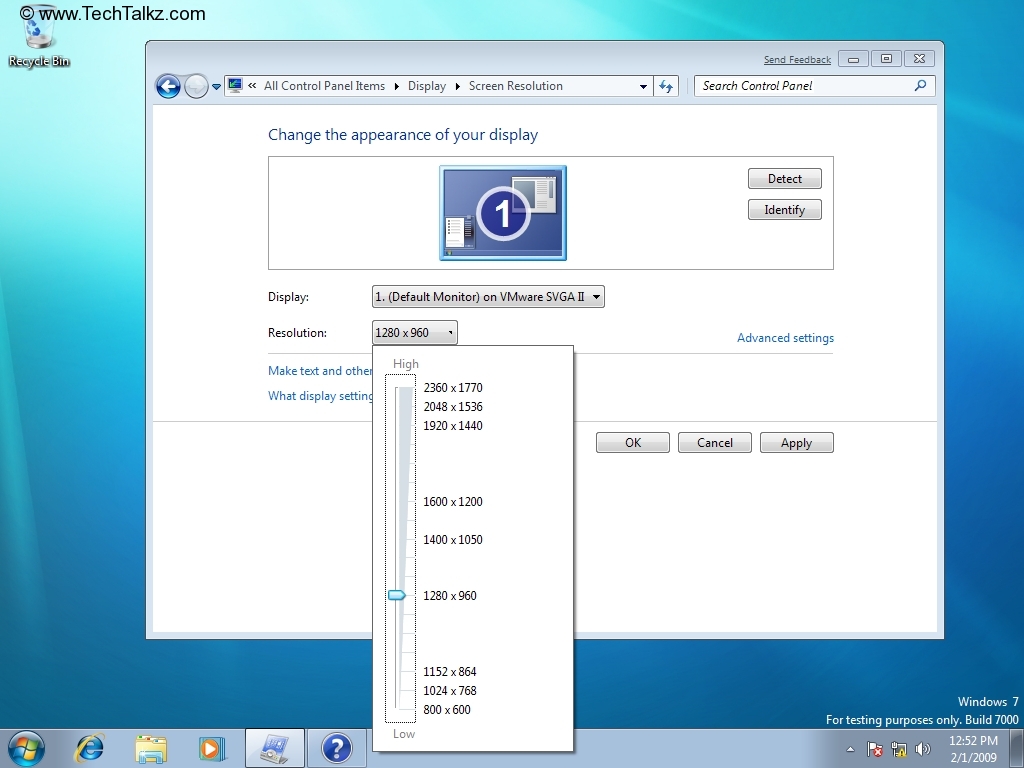 Change Screen Display Size Windows 7 Change Screen Display Size Windows 7