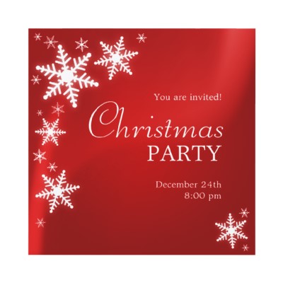 Christmas Holiday Party Invitation Templates Free