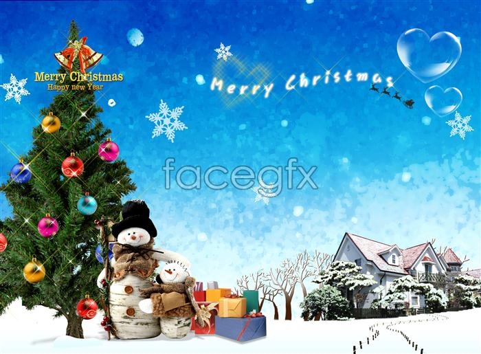 Christmas PSD Files Christmas PSD Files
