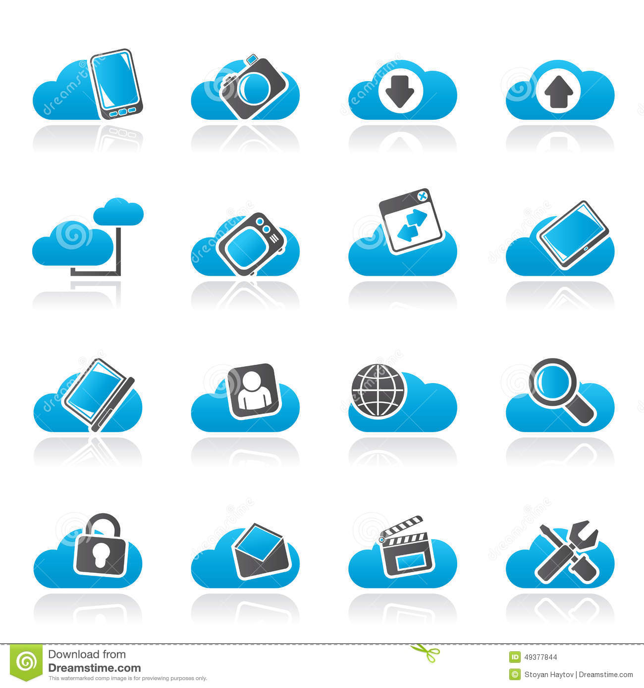 Cloud Services Icon Cloud Services Icon