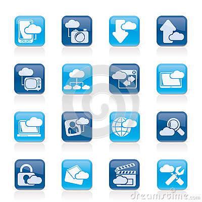 Cloud Services Icon Cloud Services Icon