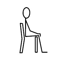 Communication Symbol Sit Down