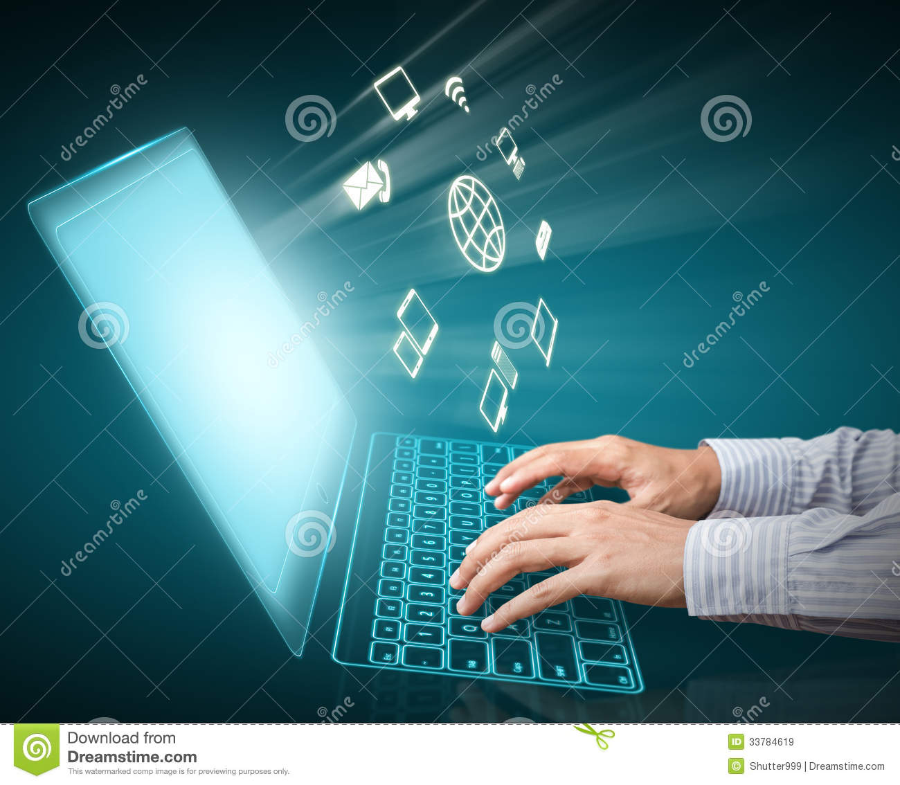 Computer Technology Royalty Free Stock Images