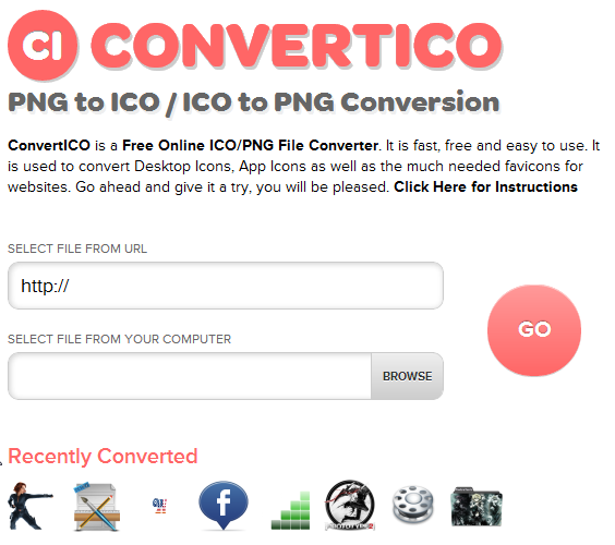 Convert Files to ICO Online