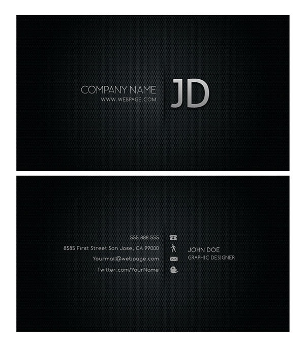Cool Business Card Templates Free
