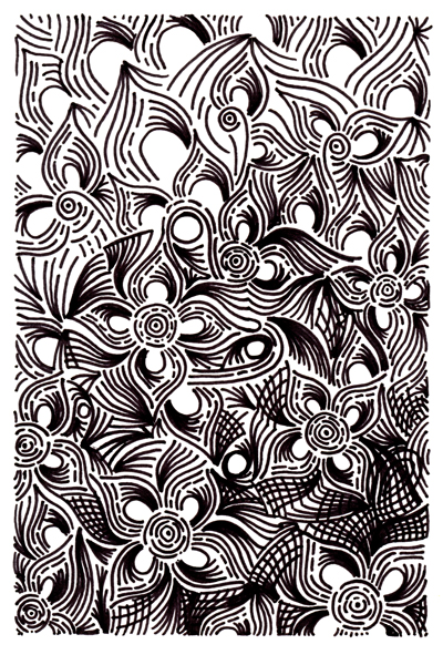 Cool Designs Patterns Black and White