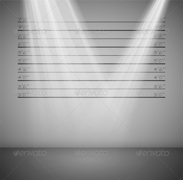 Criminal Line Up Background for Photoshop